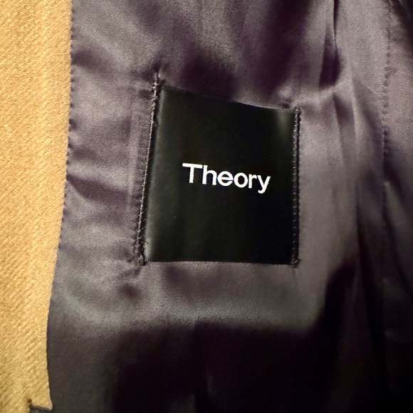 Theory Wool Cashmere Coat - Picture 2 of 3